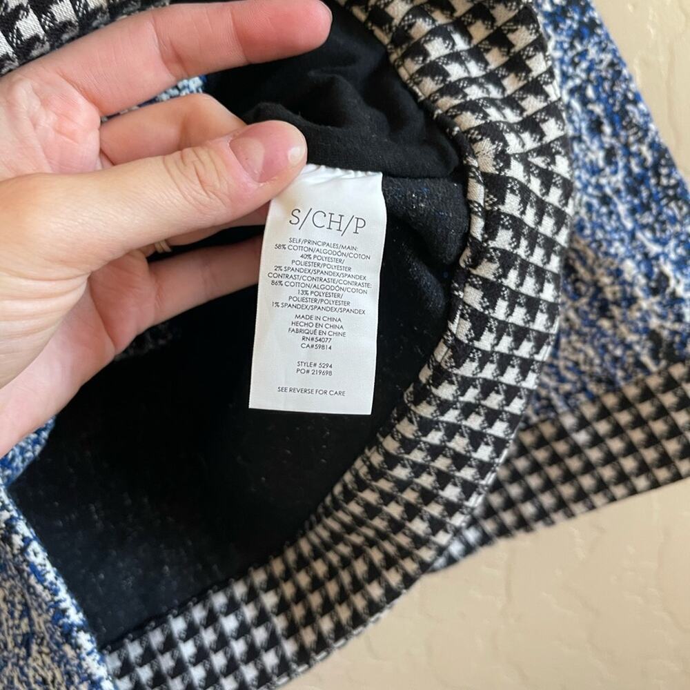 CAbi #5294 Reina 21 Club Blue Tweed‎  Jacket - Picture 7 of 7